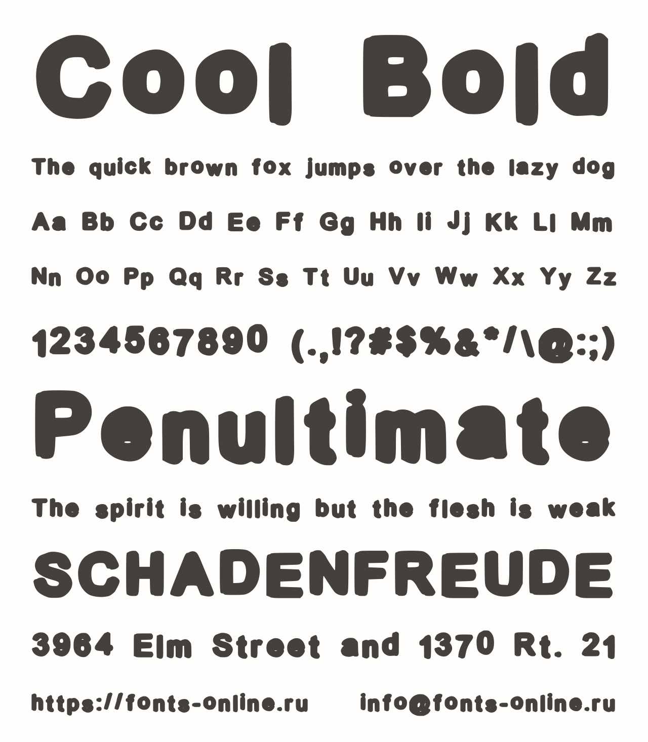 Cool Bold Free Font Download